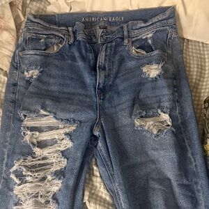 American Eagle Outfitters Men's Relaxed Blue Jeans